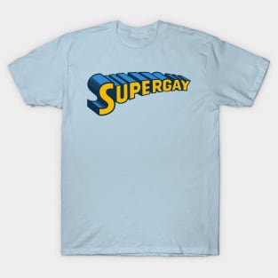 Supergay (blue) T-Shirt